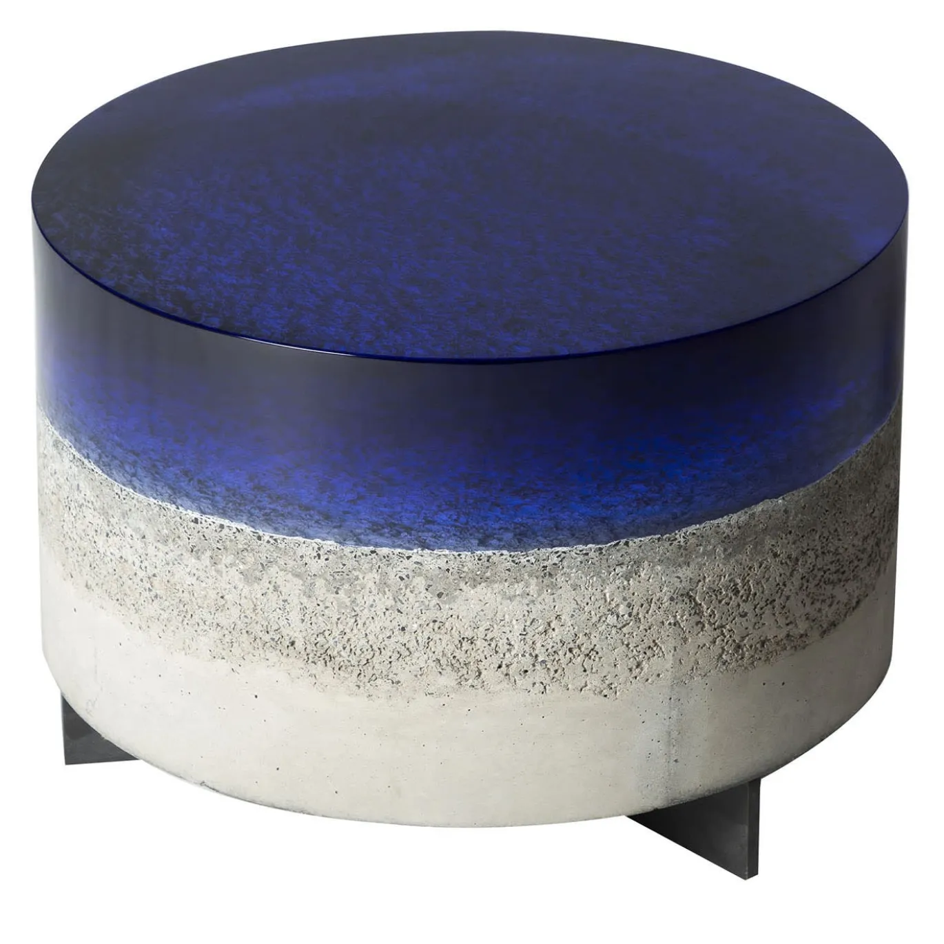 Tavolino Cala Big in Resina Blu R12
