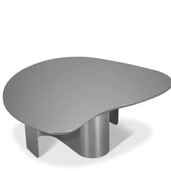 Tavolino curvilineo Nord Light grigio chiaro