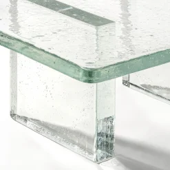 Tavolino da caffè Berg in vetro di John Pawson