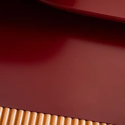 Tavolino da Caffè Grande Naturae Rosso di AngelettiRuzza Design