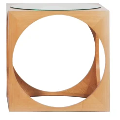 Tavolino da Caffè in Legno di Rovere 