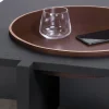 Tavolino da caffè in legno wengé Yuga