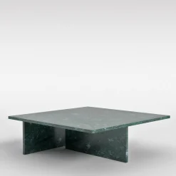 Tavolino da caffè Linea Small in marmo verde Guatemala by Martage Collection