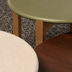 Tavolino da caffè per esterni Amar Brass verde