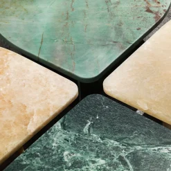 Tavolino da caffè Petal Honey Onyx