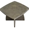 Tavolino da caffè quadrato Arkos in legno bronzo scuro
