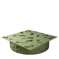 Tavolino da caffè quadrato Core verde