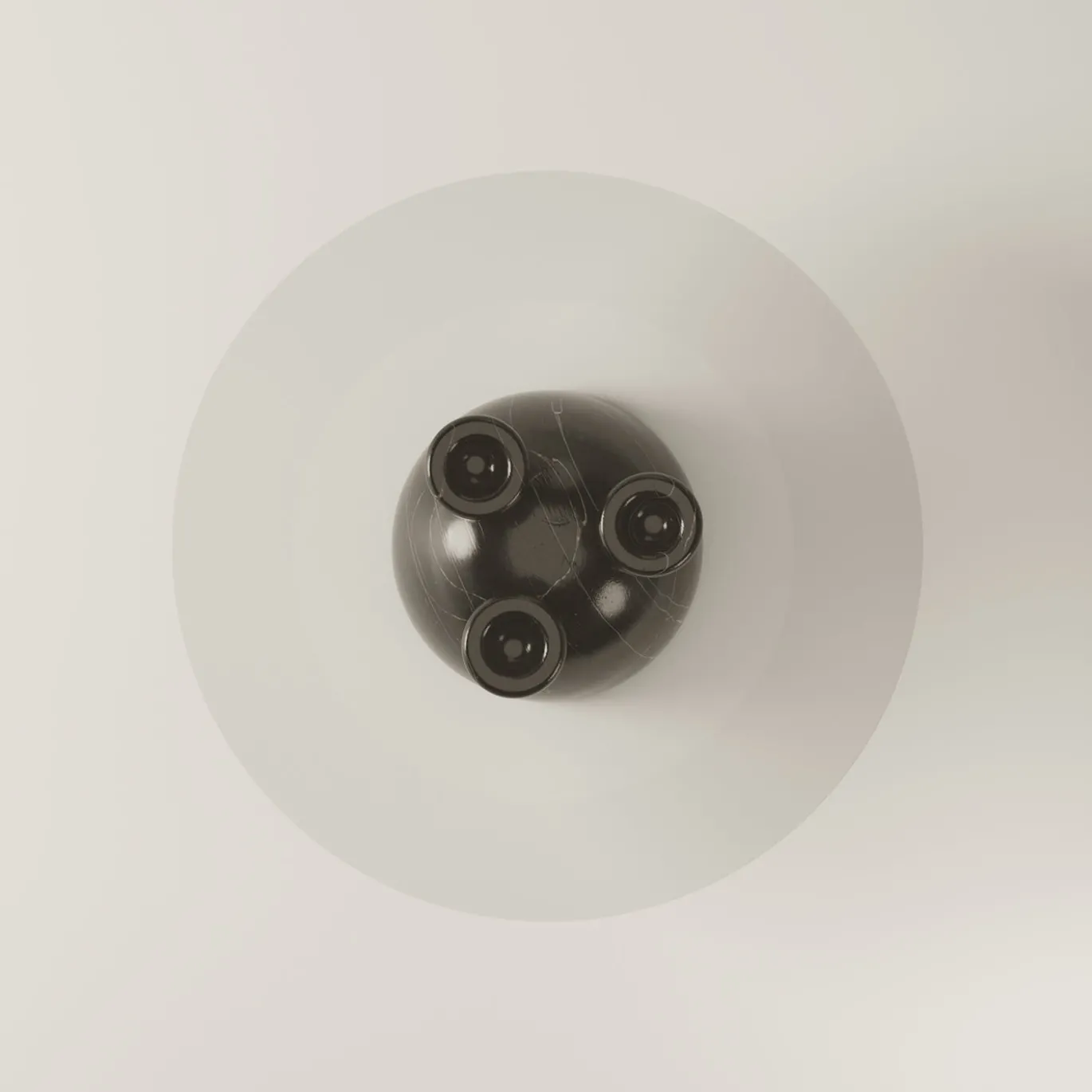 Tavolino da caffè Reversibile tAAAble in Marmo Nero Marquina