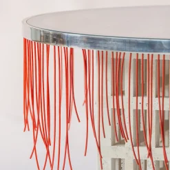 Tavolino da caffè rotondo Mimì in travertino