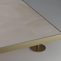 Tavolino da Caffè Sofia in Onice Bianco