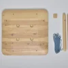Tavolino da caffè Tens-Table quadrato in legno