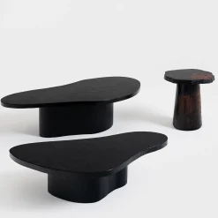Tavolino da caffè Tessella Fbeta in legno nero