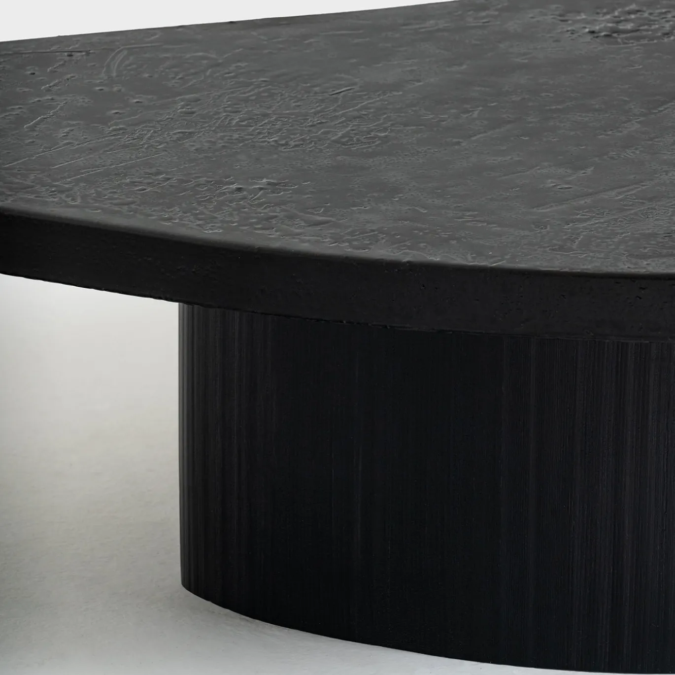 Tavolino da caffè Tessella F in legno nero