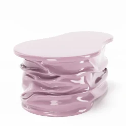 Tavolino Dafne in Resina Rosa