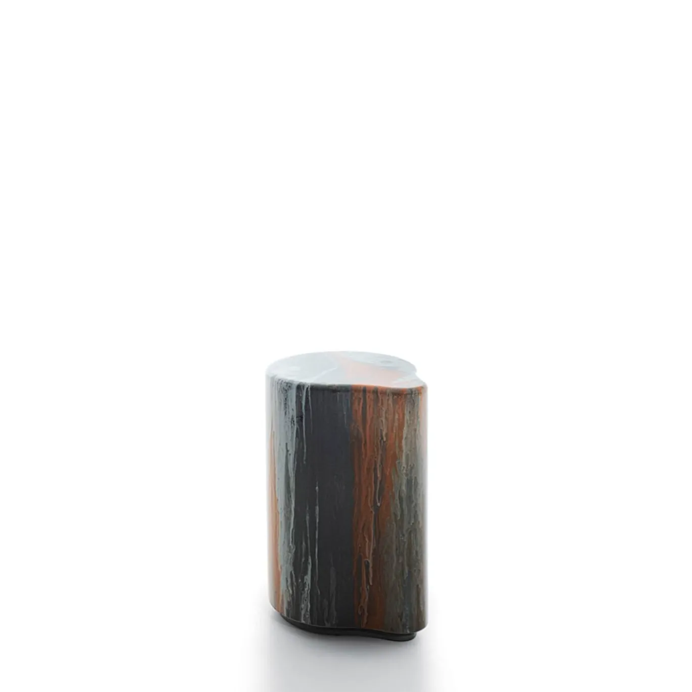 Tavolino Drop in resina e legno