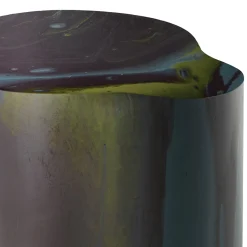 Tavolino Drop in resina Oceano e legno