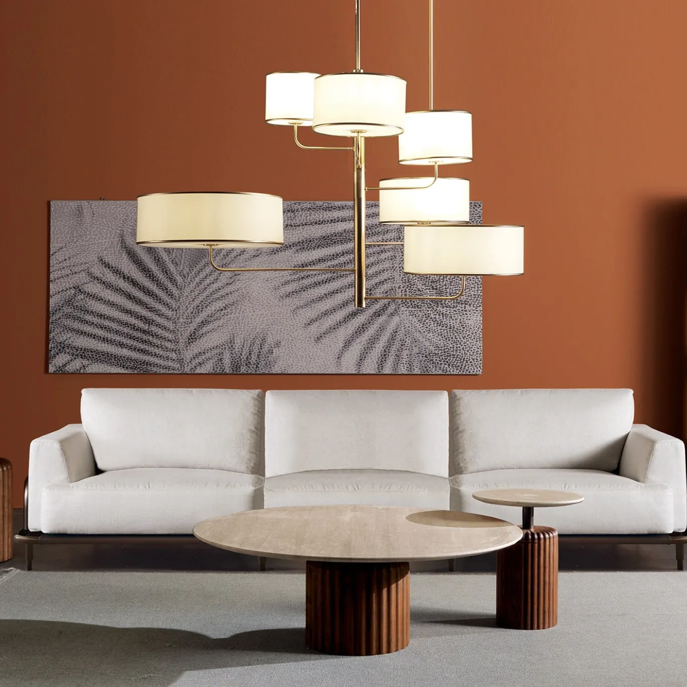 Tavolino ED/20 216 Babylon in Travertino Beige