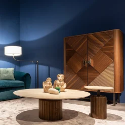 Tavolino ED/20 216 Babylon in Travertino Beige
