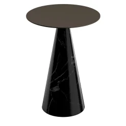 Tavolino Ed071 in marmo nero