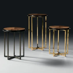 Tavolino Elliot Plus in bronzo