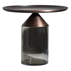 Tavolino Equilibre grigio fumo