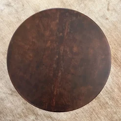 Tavolino Ester in Pergamena Tabacco