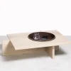 Tavolino in legno naturale Yuga