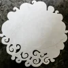 Tavolino in macramè mezzo marmo di Roberto Semprini