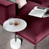 Tavolino 9 in Marmo Bianco di Piero Lissoni