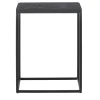 Tavolino in marmo Nero Marquina