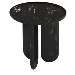 Tavolino in marmo nero Portoro