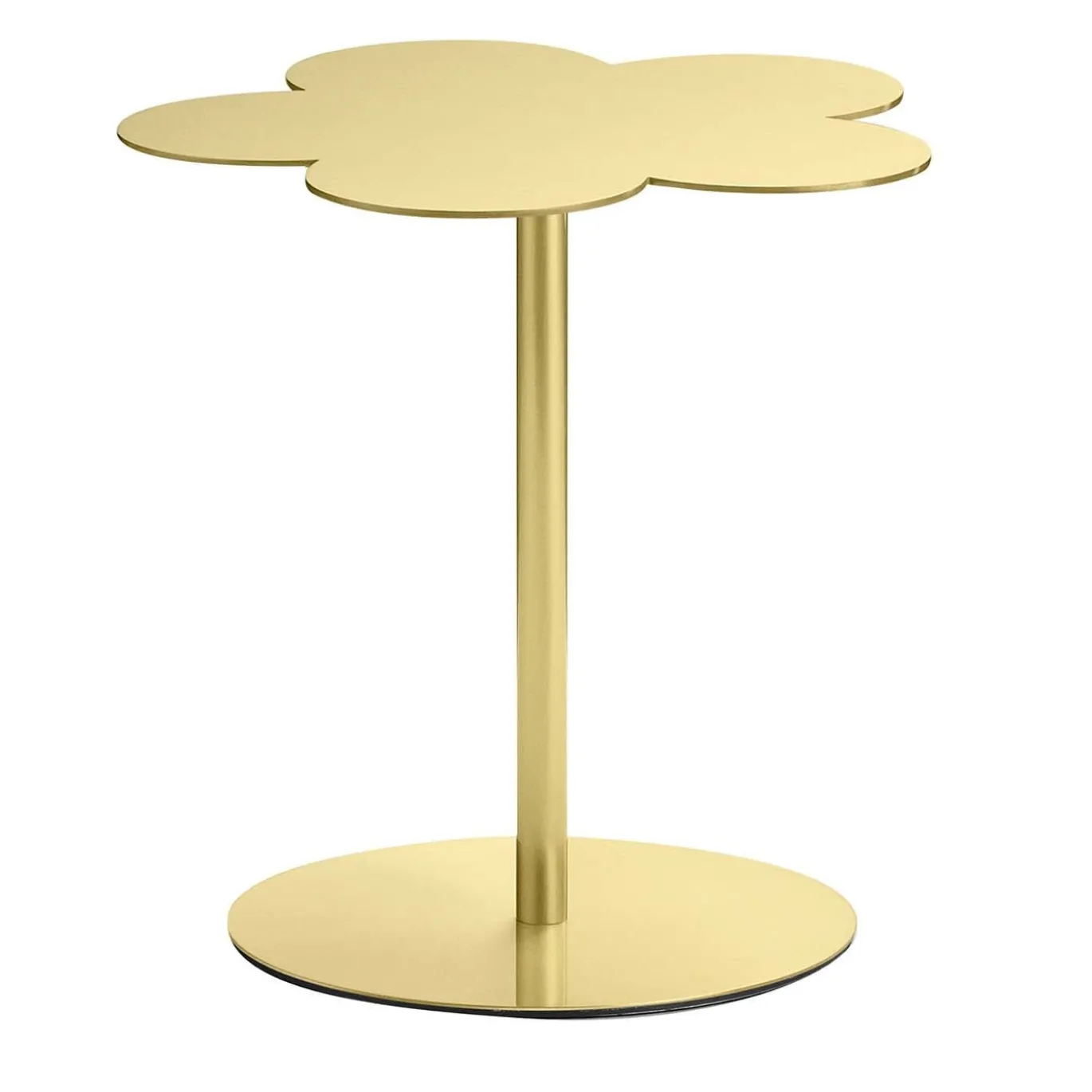 Tavolino in ottone Flowers di Stefano Giovannoni