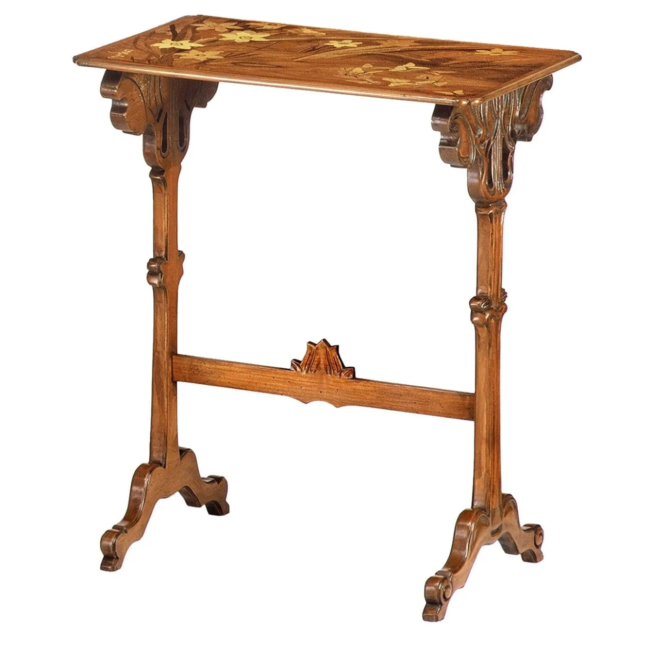 Tavolino in stile Art Nouveau francese di Emile Gallè #1