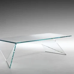 Tavolino in vetro Origami