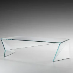 Tavolino in vetro Origami