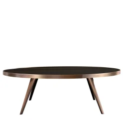 Tavolino Jerome in Ottone Nero