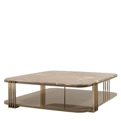 Tavolino Kessel con piano in marmo