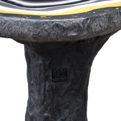 Tavolino laterale Black Charles piccolo con base opaca