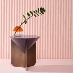 Tavolino laterale Cone grigio ardesia di Matteo Zorzenoni