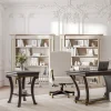 Tavolino laterale medio in legno nero della collezione Studio Privè