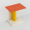 Tavolino laterale Rivington 50 in ceramica multicolore di Edward Barber & Jay Osgerby