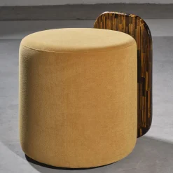 Tavolino laterale Verso Tiger Eye Gold