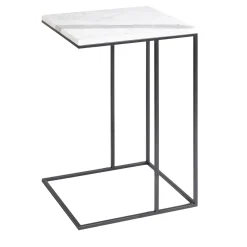 Tavolino Lazzaretto Bianco Carrara