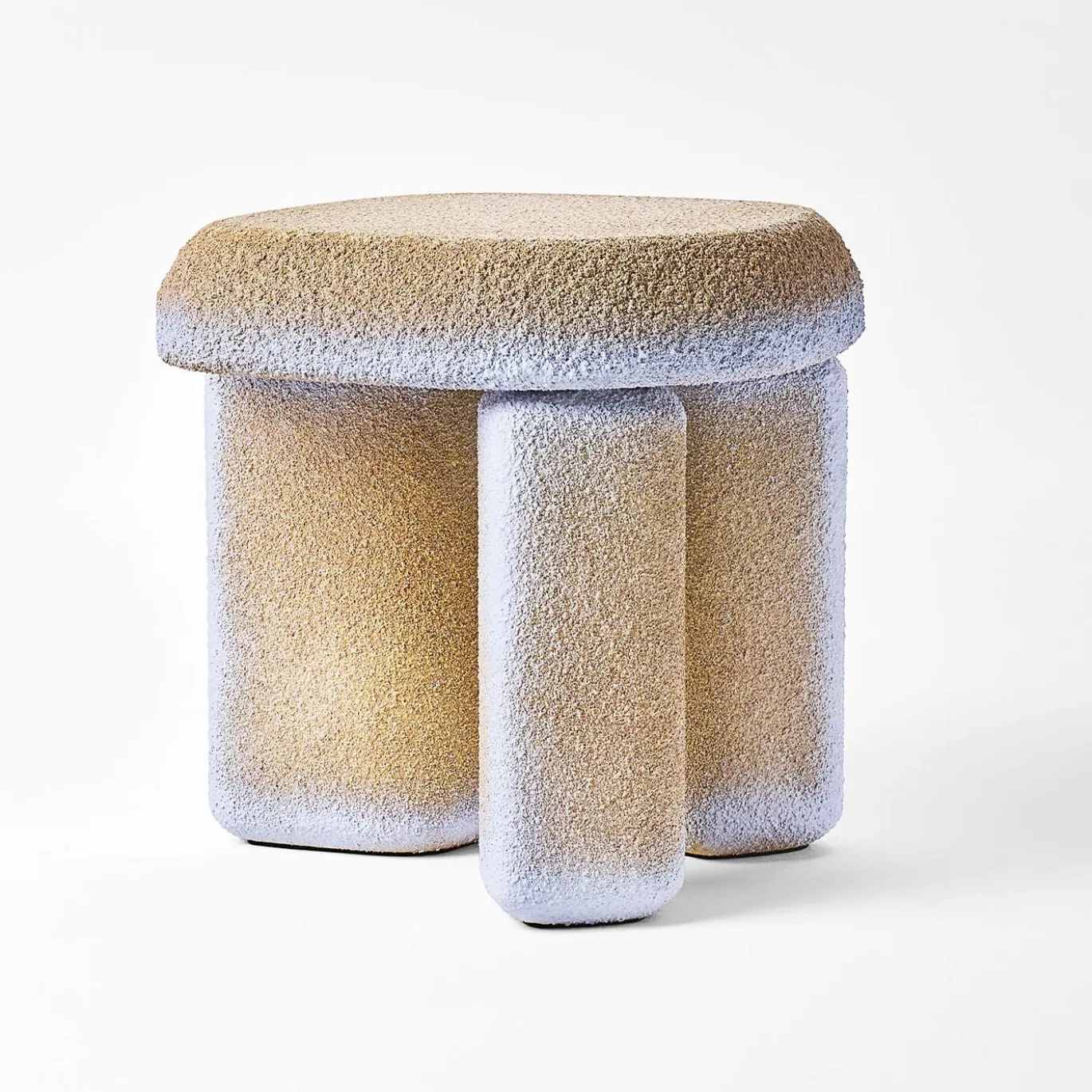 Tavolino Lazzaro beige di Patricia Urquiola