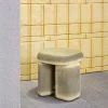 Tavolino Lazzaro grigio e giallo di Patricia Urquiola