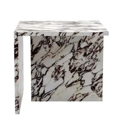 Tavolino Linea in Marmo Calacatta Viola by Martage Collection