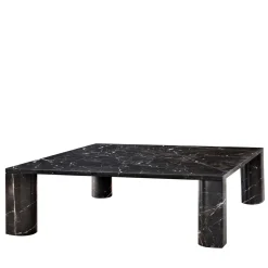 Tavolino LoveMeLoveMeNot in marmo Nero St Laurent di Michael Anastassiades