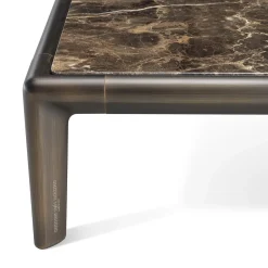 Tavolino Milo Dark Emperador di Stefano Giovannoni