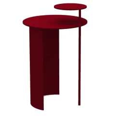 Tavolino Nascosto rosso rubino