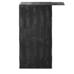 Tavolino nero Amazonia di Dainelli Studio